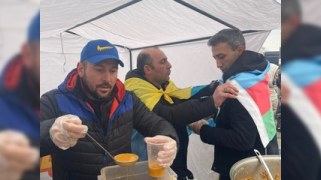 Lvovda soydaşlarımız üçün qida məntəqələri yaradılıb - FOTO