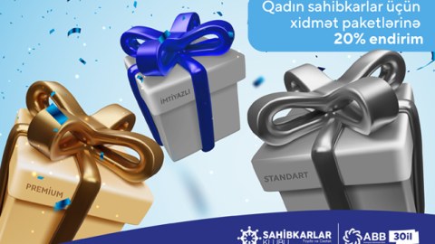 ABB-dən qadın sahibkarlara 20% endirim