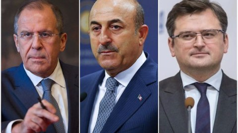 Çavuşoğlu həmkarları ilə Rusiya-Ukrayna gərginliyindən DANIŞDI