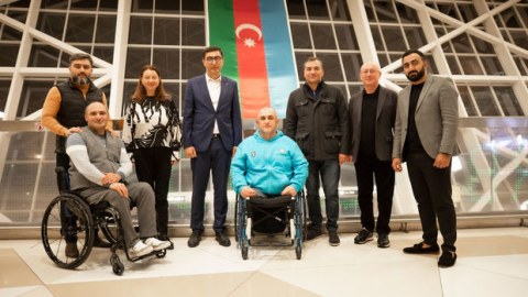 Paralimpiyaçımız Pekinə yola düşüb