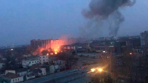 Ukrayna ordusu Nikolayev aeroportunu geri aldı