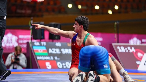 Güləşçimiz Avropa çempionu oldu