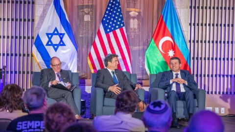 Azərbaycan-İsrail diplomatik münasibətlərinin 30 illiyi qeyd olunub