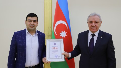 Universitetdə Elmi Şuranın iclası keçirilib - FOTOLAR
