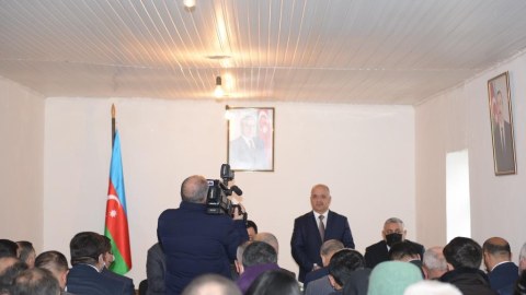 Piran kəndində vətəndaşların müraciət və şikayətləri dinlənilib - FOTO
