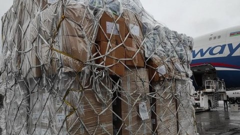 Azərbaycandan Ukraynaya növbəti yardım göndərildi