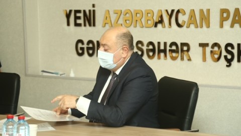 Musa Quliyev Gəncədə seçicilərlə görüşdü