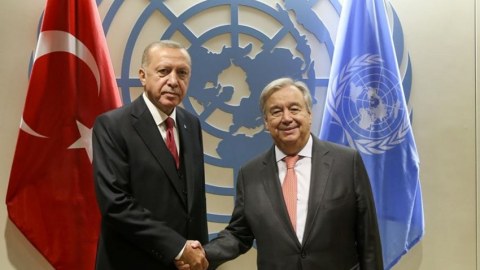 Ərdoğan BMT Baş katibi ilə danışıqlar APARDI