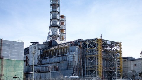 Çernobılda elektrik enerjisi bərpa edildi