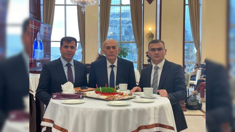 Jurnalistlər İlaxır çərşənbəni qeyd etdilər - FOTOLAR