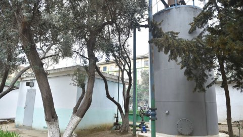 Yasamalda su təchizatı yenilənir - FOTO
