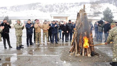 Goranboyda hərbi hissədə ilaxır çərşənbə qeyd edildi