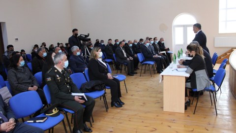 Xocavəndin icra başçısı səyyar qəbul keçirdi
