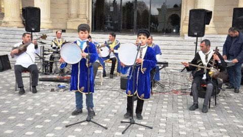 Goranboylular Novruz bayramını qeyd etdilər - FOTOLAR
