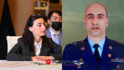Şəhid polkovnikin qızından təsirli çıxış - VİDEO