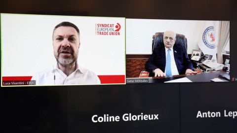Səttar Möhbalıyev Avropa HİK-in Baş katibi ilə görüşüb
