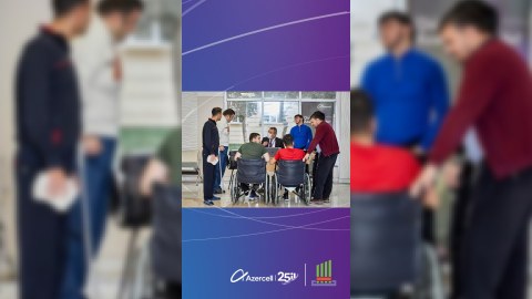 Azercell Qarabağ qazilərinin xidmətində! - FOTO