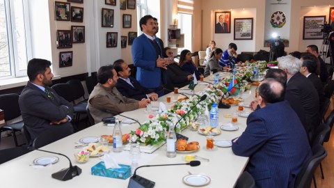 Pakistan Senatının deputatları ADU-nun qonağı olub