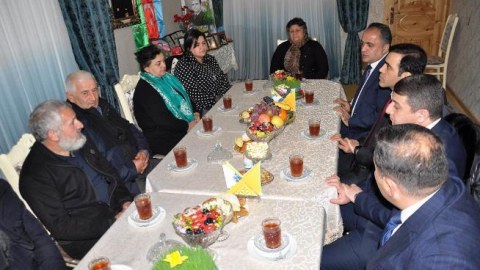 Bağçakürd kəndində Şəhid ailəsi ziyarət edilib