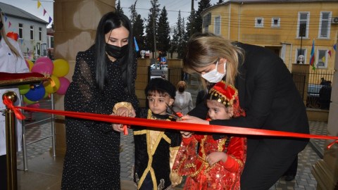 Masallıda yeni bağçanın açılışı oldu - FOTOLAR
