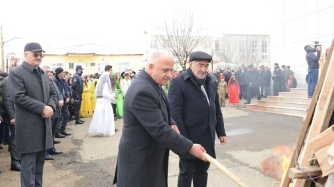 Lerikdə Novruz şənliyi keçirilib - FOTOLAR