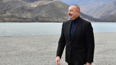 “Əziz xalqıma Qarabağdan təbriklərimi çatdırıram” - İlham Əliyev