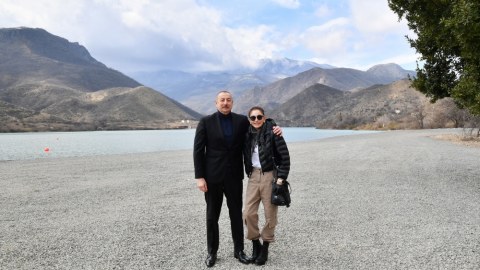 Prezident və birinci xanımın Suqovuşan səfərindən FOTOLAR