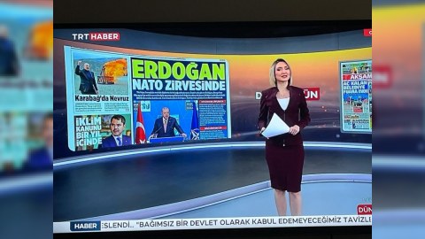 Prezidentin Qarabağa səfəri Türkiyə mediasında