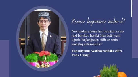 Yaponiya səfirindən Azərbaycan xalqına TƏBRİK