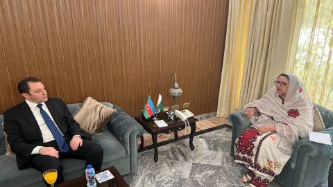 XİN başçısının müavini pakistanlı nazirlə görüşdü