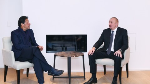 Azərbaycan Prezidenti İmran Xana məktub YAZDI