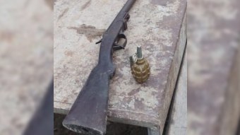 Silah və qumbara saxlayan şəxs tutuldu