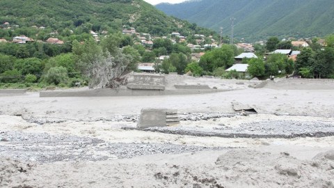 Alvadı çayı öz məcrasına qayıdıb