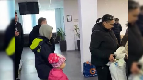 Azərbaycan Evində Kiyev sakinləri üçün yardım aksiyası - FOTOLAR