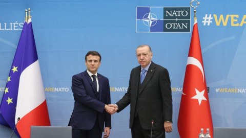 Ərdoğanla Makron arasında Azərbaycan-Ermənistan MÜZAKİRƏSİ