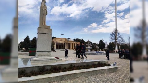 Goranboyda təhlükəsizlik orqanları əməkdaşlarının peşə bayramı qeyd edilib