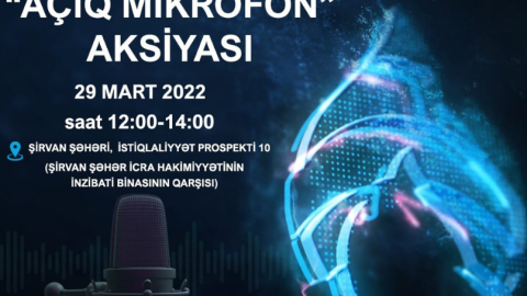 “Azəriqaz”ın “Açıq mikrofon”u bu dəfə Şirvanda