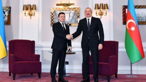 Ukrayna liderindən Azərbaycan Prezidentinə TƏŞƏKKÜR