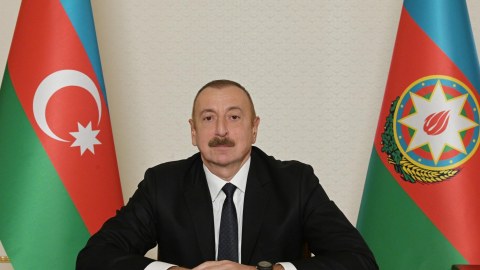İlham Əliyev MDB PA-nın tədbir iştirakçılarına müraciət etdi