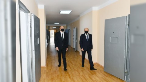 Prezident yeni penitensiar müəssisələrin AÇILIŞINDA