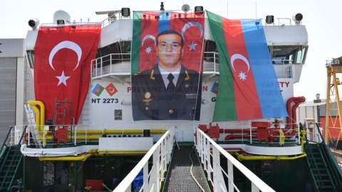 “Polad Həşimov gəmisi”nin şəkli yayıldı - FOTOLAR