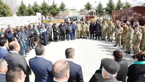 Goranboyda soyqırımı qurbanları anılıb
