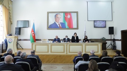 Gəncə Dövlət Universitetində soyqırımı qurbanları anılıb