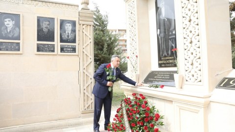 Abşeronda soyqırımı qurbanları anılıb - FOTO
