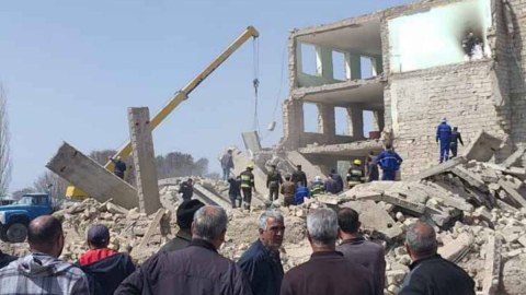 Naxçıvandakı məktəb uçqununda ölənlərin sayı ARTDI - ADLAR