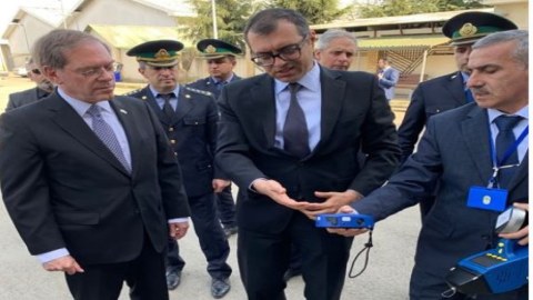 ABŞ səfiri Astara sərhəd-keçid məntəqəsində