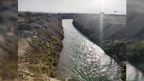 Goranboyda əkin sahələrinin suvarılması diqqətdə saxlanılır