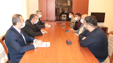 Vətən müharibəsi iştirakçılarına medallar təqdim olundu