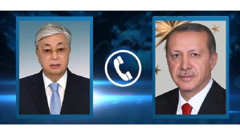 Ərdoğan və Tokayev telefonla danışdı