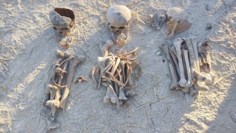 Fərruxda daha bir neçə meyit qalıqları AŞKARLANDI